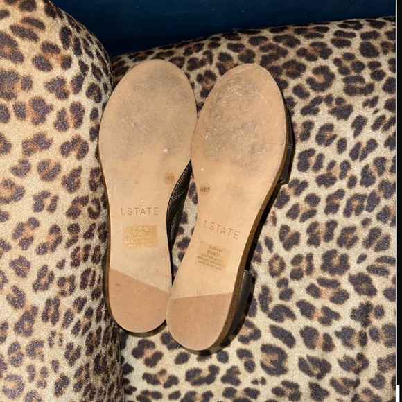 1. STATE Metallic Leather Sandals Size 6.5/M/37 - Picture 5 of 5